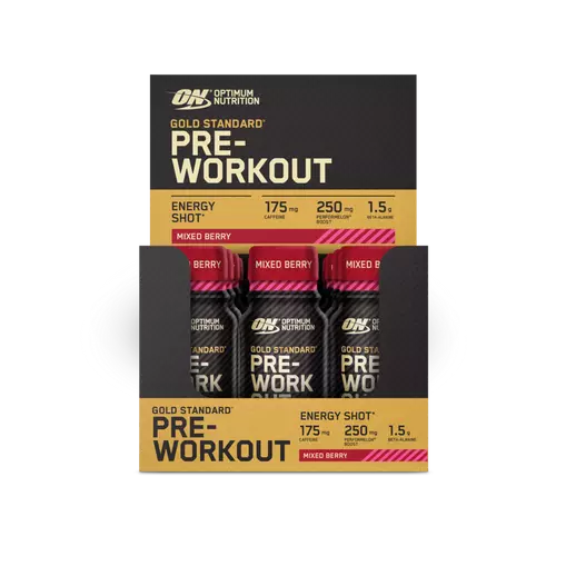 Optimum Nutrition Gold Standard Pre-workout Shot - 12 x 60 ml