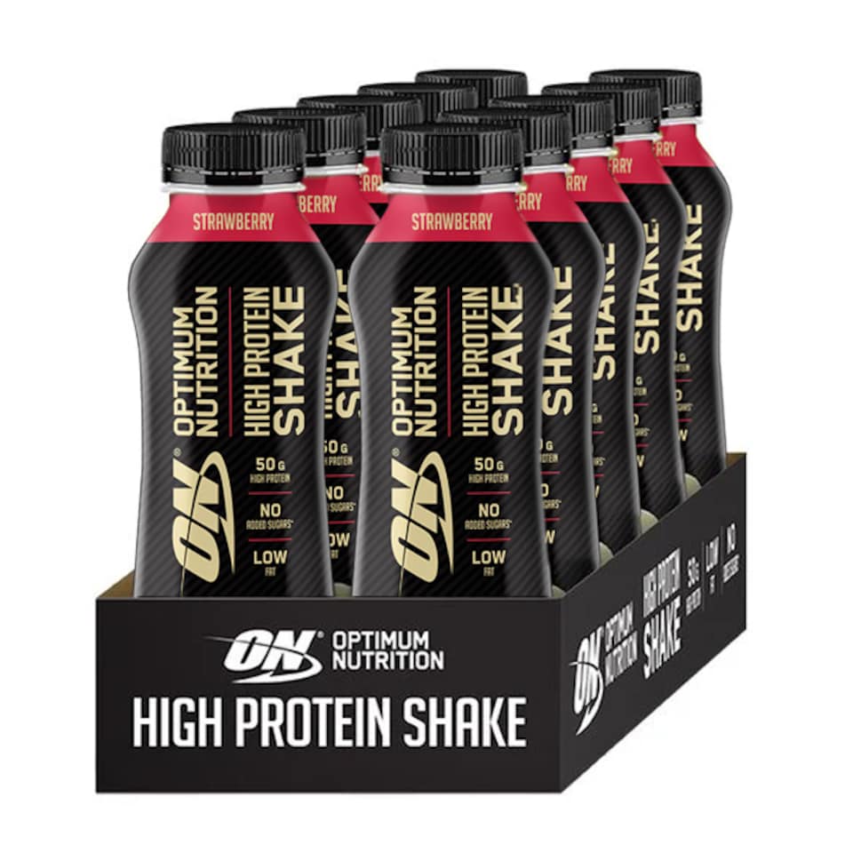 Optimum Nutrition High Protein Shake - 12 x 500 ml