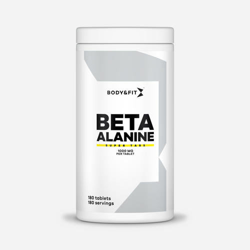 Body & Fit Beta Alanine Super Tabs - 180 tabletter - Muskelkompaniet