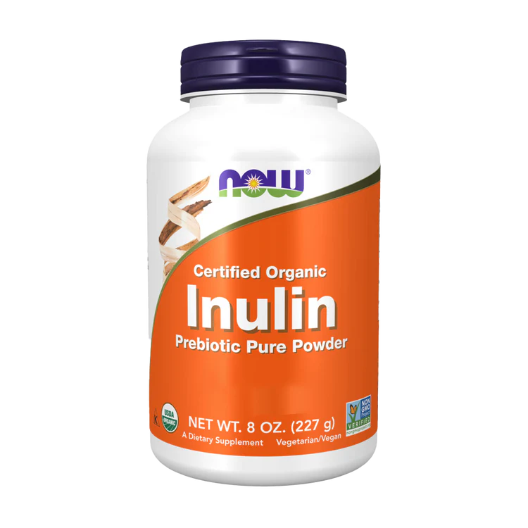 NOW Foods NOW2944 Inulin Powder Organic - 227 g