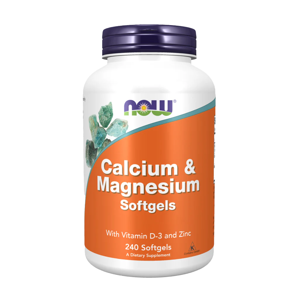 NOW Foods NOW1266 Calcium & Magnesium - 240 kapslar