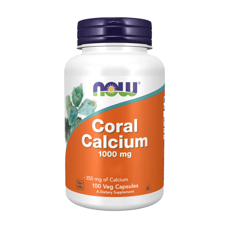 NOW Foods NOW1279 Coral Calcium 1000 mg - 250 veg kapslar