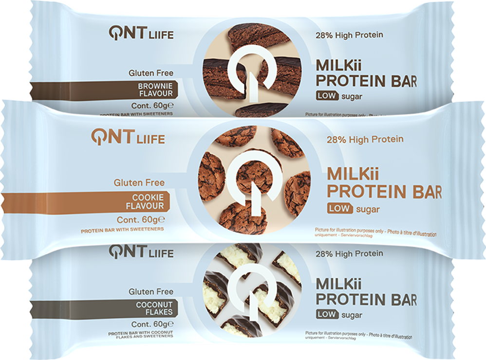 QNT Milkii Protein Bar - 12 x 60 g