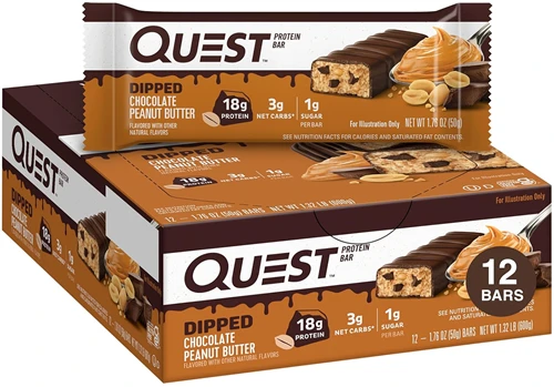 Quest Dipped Bar - 12 x 50 g