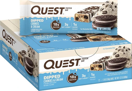 Quest Dipped Bar - 12 x 50 g