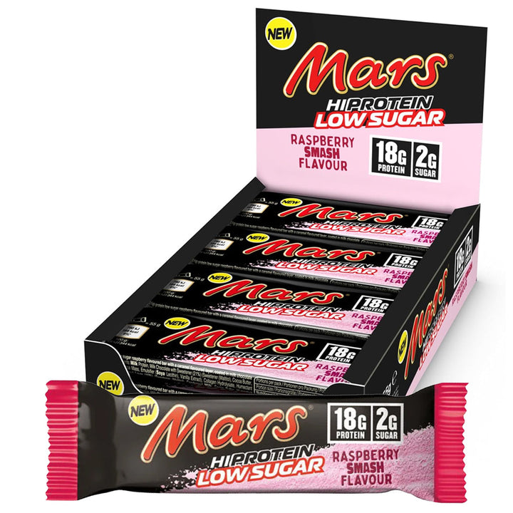 Mars HiProtein Low Sugar Bar - 12 x 57 g