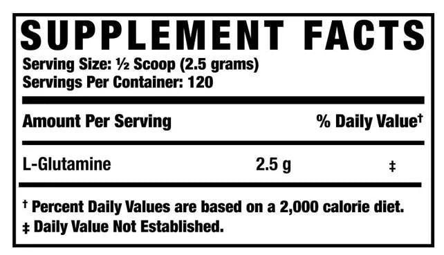 RCSS Glutamine XS