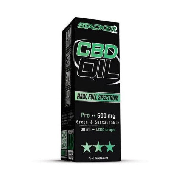 Stacker2 CBD Oil Pro - 600 mg RAW - 30 m