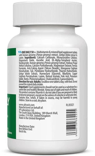 Ultravit OneDaily 50+ - 60 caplets