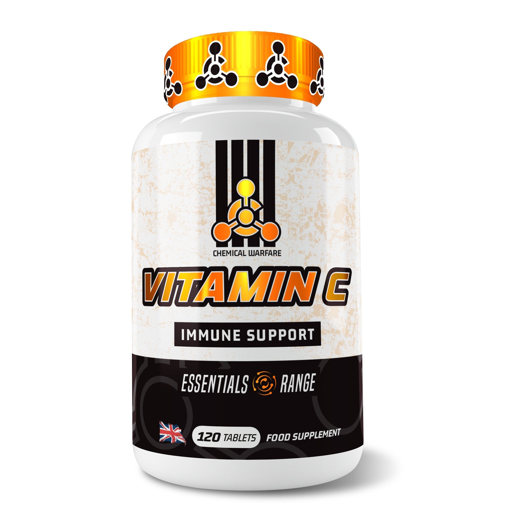 Chemical Warfare Vitamin C - 120 tabletter - Muskelkompaniet
