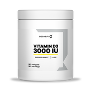 Body & Fit Vitamin D3 3000IU - 180 softgels - Muskelkompaniet