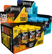 Warrior Rage Energy Shots - 12 x 60 ml